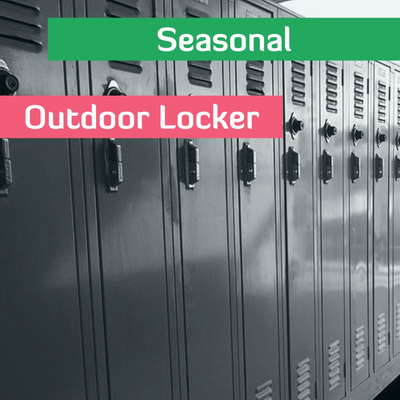 Seasonal Locker - Outdoor