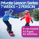 Private Lesson Snowboard - 7 Weeks - 2 Person