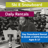 Full Day - Snowboard Rental - Youth 6-17