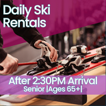 Night - Ski Rental - Senior 65+