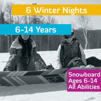 6 Winter Nights - Ages 6-14 - Snowboard
