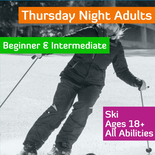 Thursday Night Adults Ski - Beginner to Intermediate