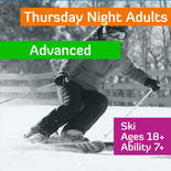 Thursday Night Adults Ski - Advanced