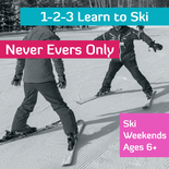 1-2-3 Learn to Ski - Ages 6 and Up - Ability 0