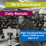 Night - Snowboard Rental - Youth 6-17