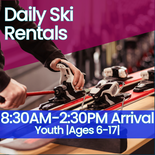 Full Day - Ski Rental - Youth 6-17