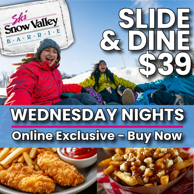 Slide & Dine Tubing Wednesday Night Special