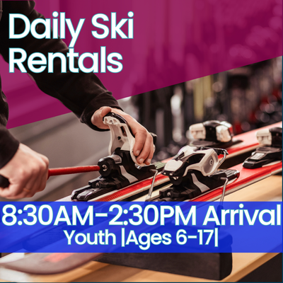 Full Day - Ski Rental - Youth 6-17