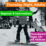Thursday Night Adult Snowboard - Beginner to Intermediate