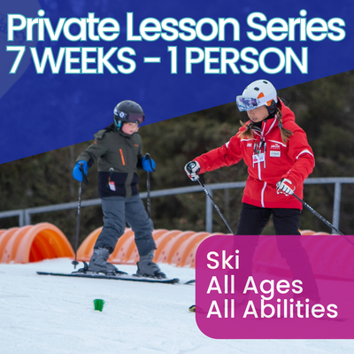 Private Ski Lesson - 7 Weeks - 1 Person