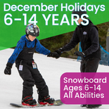 December Holiday Camp - Snowboard -Ages 6-14