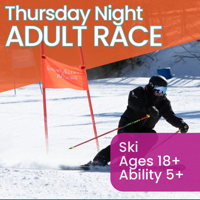 Thursday Night Adult Racing