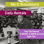 Full Day - Ski Rental - Senior 65+