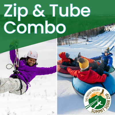 Tube & Zipline (1 Zip Ride + 2 Hrs Tubing)