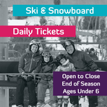 Spring - Open to Close Lift Ticket - Under 6