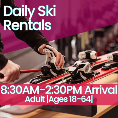 Full Day - Ski Rental - Adult 18-64