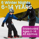 6 Winter Nights - Ages 6-14 - Snowboard