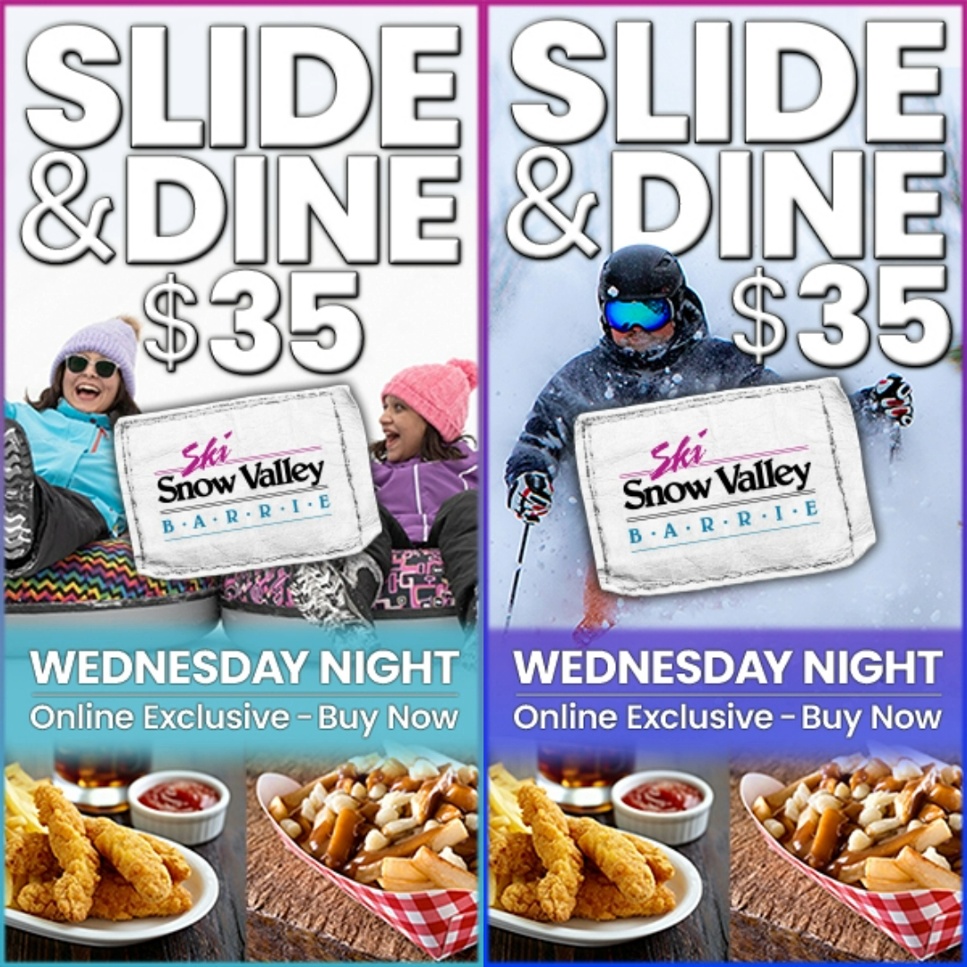 Slide & Dine Wednesdays