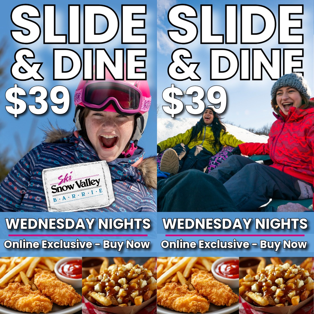 Slide & Dine Wednesdays
